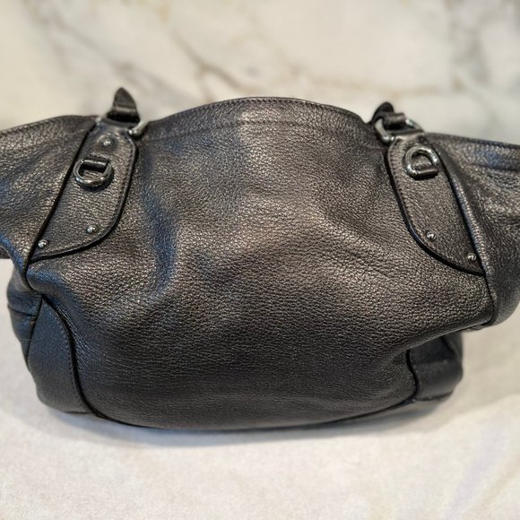 Prada Black Vitello Daino Satchel Bag - Picture 7 of 15